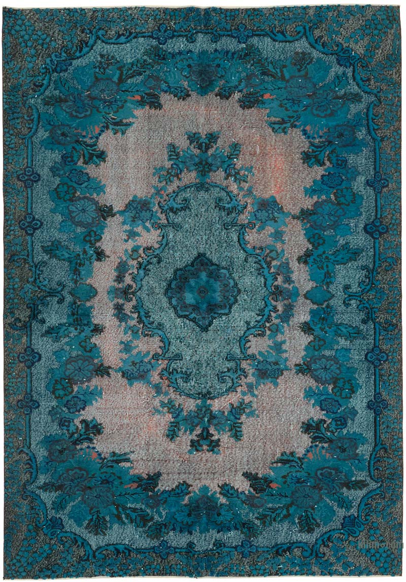 El Oyması Boyalı Halı - 210 cm x 295 cm - K0080759