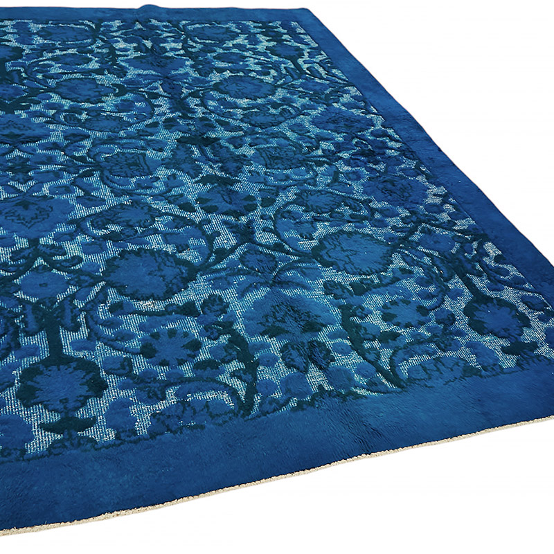 Alfombra Tallada a Mano Sobre Teñida - 197 cm x 290 cm - K0080761