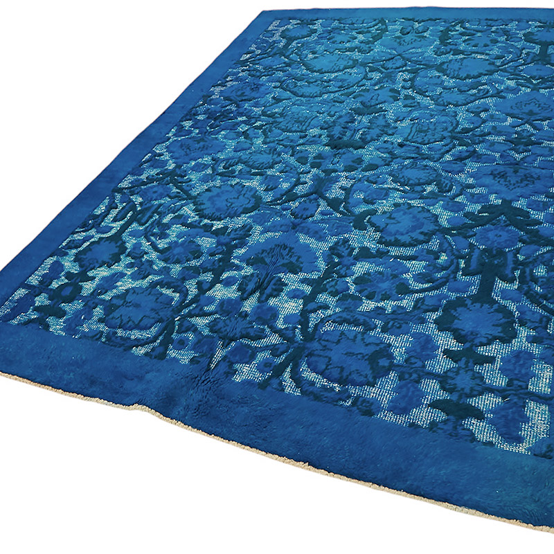 Alfombra Tallada a Mano Sobre Teñida - 197 cm x 290 cm - K0080761