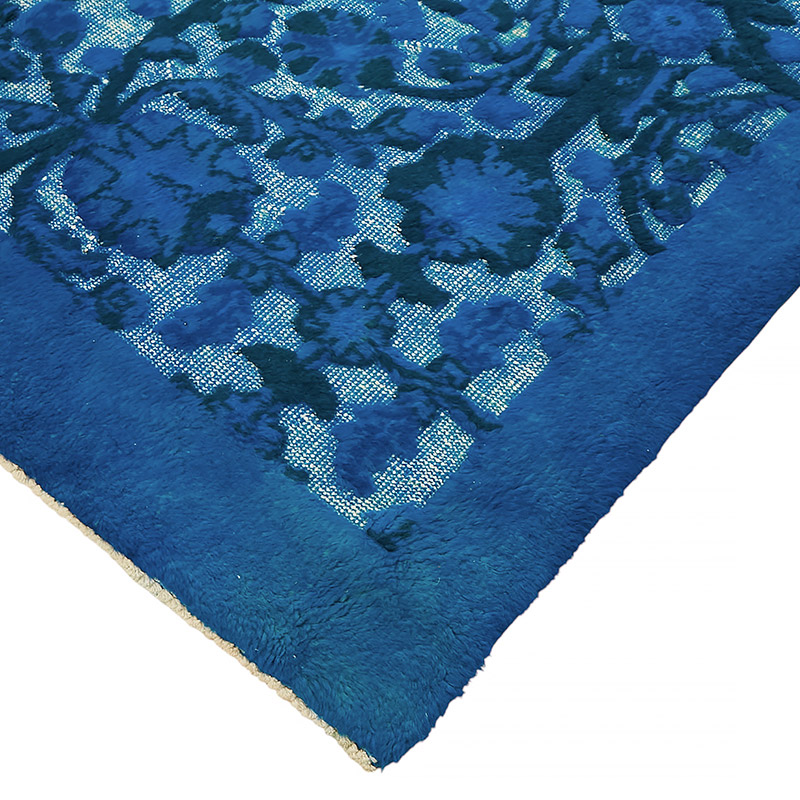 Alfombra Tallada a Mano Sobre Teñida - 197 cm x 290 cm - K0080761