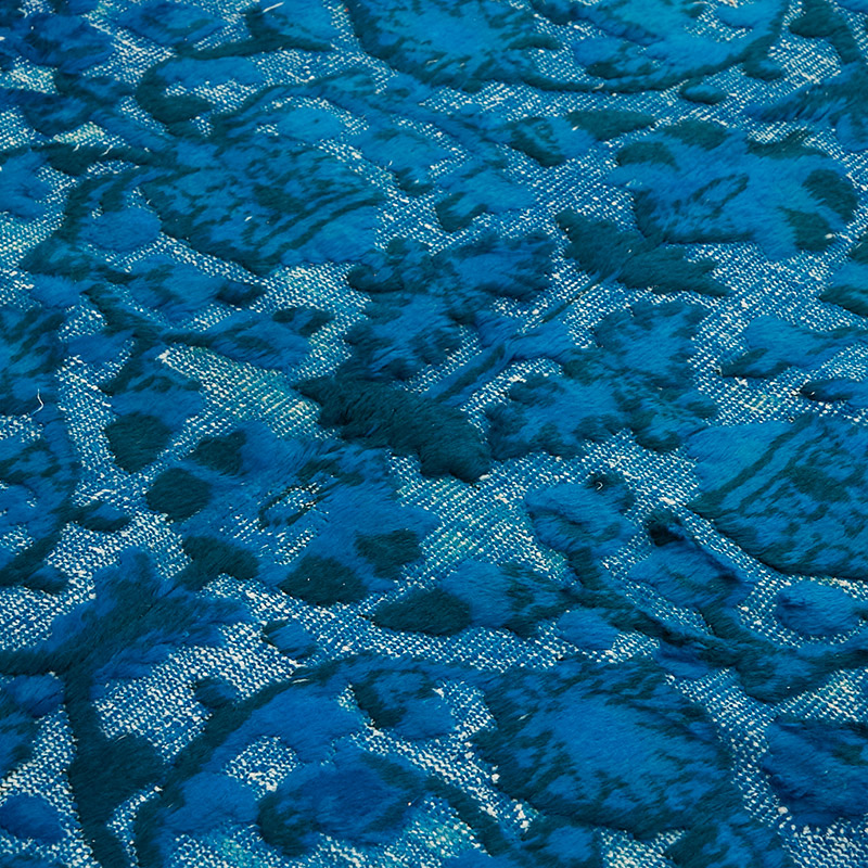 Alfombra Tallada a Mano Sobre Teñida - 197 cm x 290 cm - K0080761