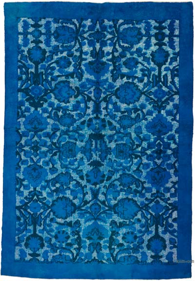 El Oyması Boyalı Halı - 197 cm x 290 cm