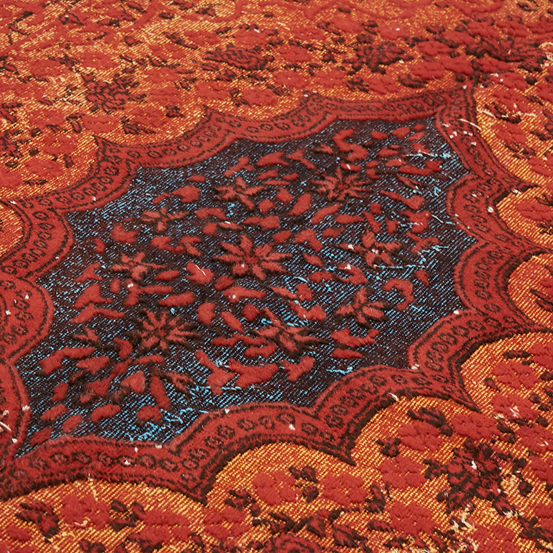 Hand Carved Over-Dyed Rug - 6' 9" x 10' 5" (81" x 125") - K0080764