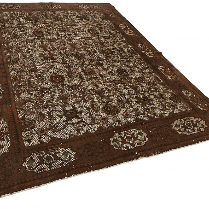 Hand Carved Over-Dyed Rug - 6' 9" x 10'  (81" x 120") - K0080767