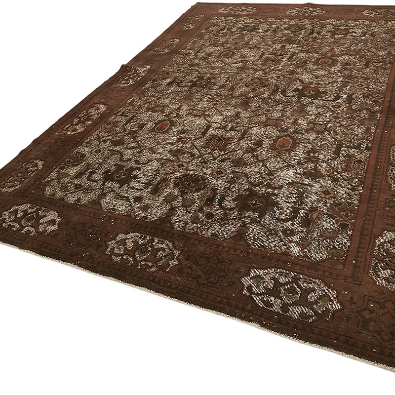 Hand Carved Over-Dyed Rug - 6' 9" x 10'  (81" x 120") - K0080767