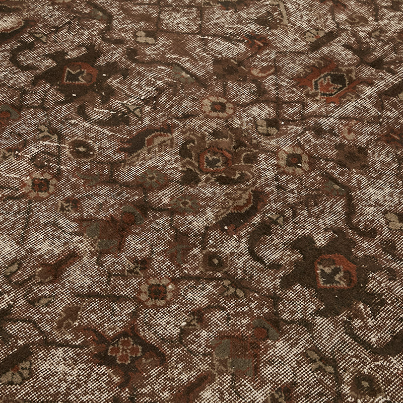 Hand Carved Over-Dyed Rug - 6' 9" x 10'  (81" x 120") - K0080767