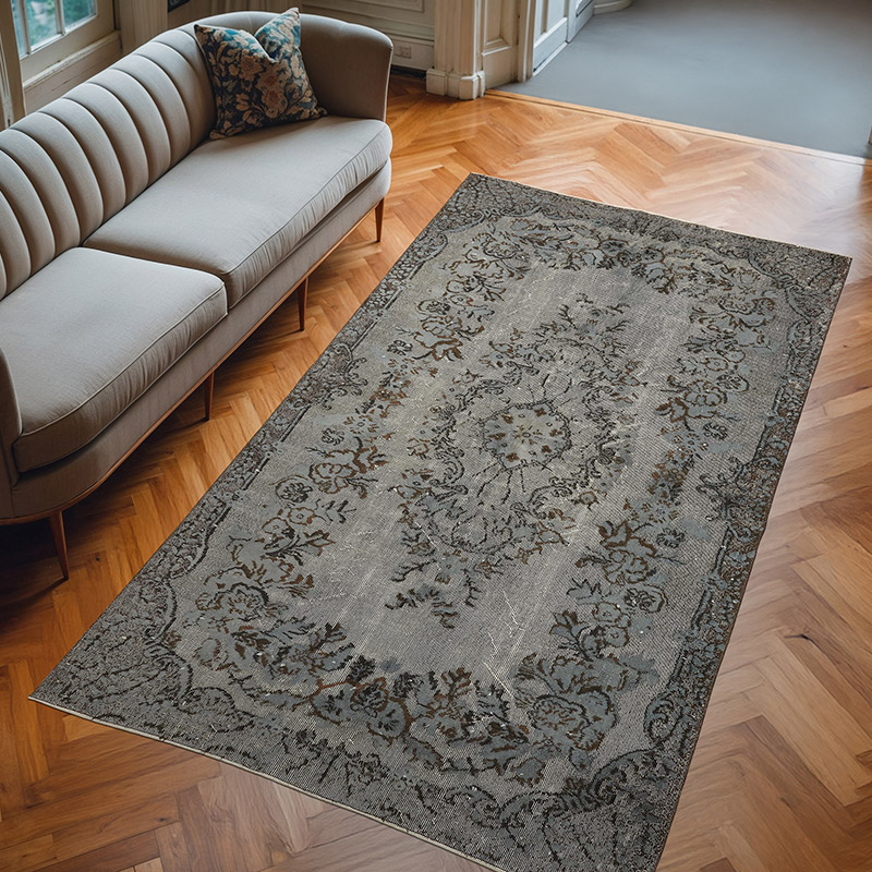 El Oyması Boyalı Halı - 166 cm x 284 cm - K0080769