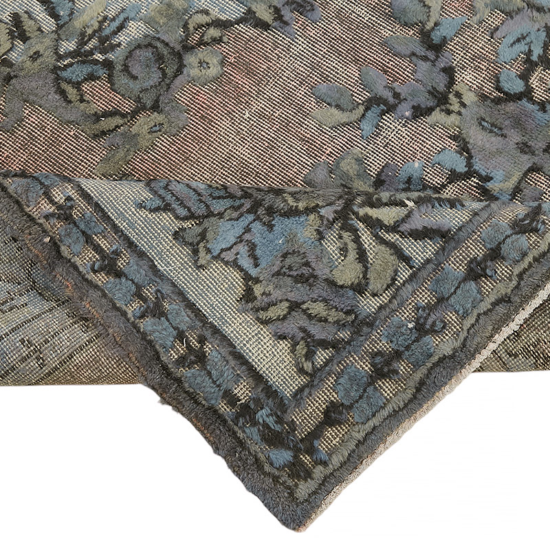 Hand Carved Over-Dyed Rug - 5' 11" x 9' 3" (71" x 111") - K0080770