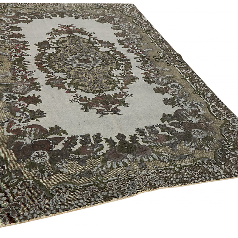 El Oyması Boyalı Halı - 203 cm x 313 cm - K0080773