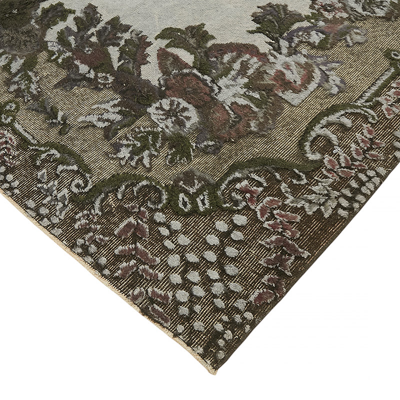 El Oyması Boyalı Halı - 203 cm x 313 cm - K0080773