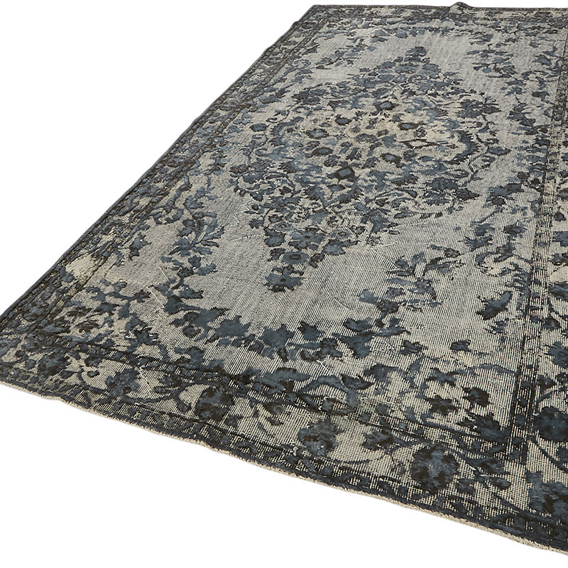Hand Carved Over-Dyed Rug - 5' 8" x 10' 6" (68" x 126") - K0080776