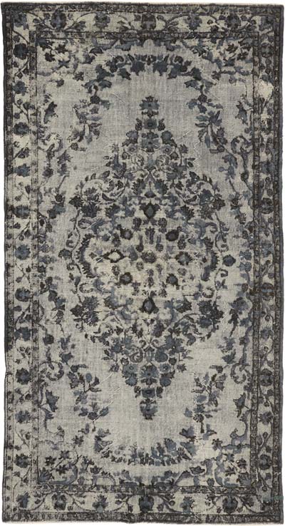El Oyması Boyalı Halı - 172 cm x 321 cm