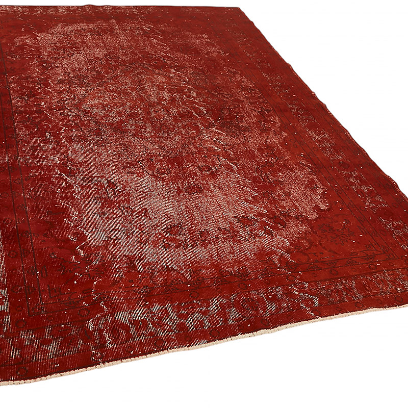 Alfombra Tallada a Mano Sobre Teñida - 195 cm x 291 cm - K0080778