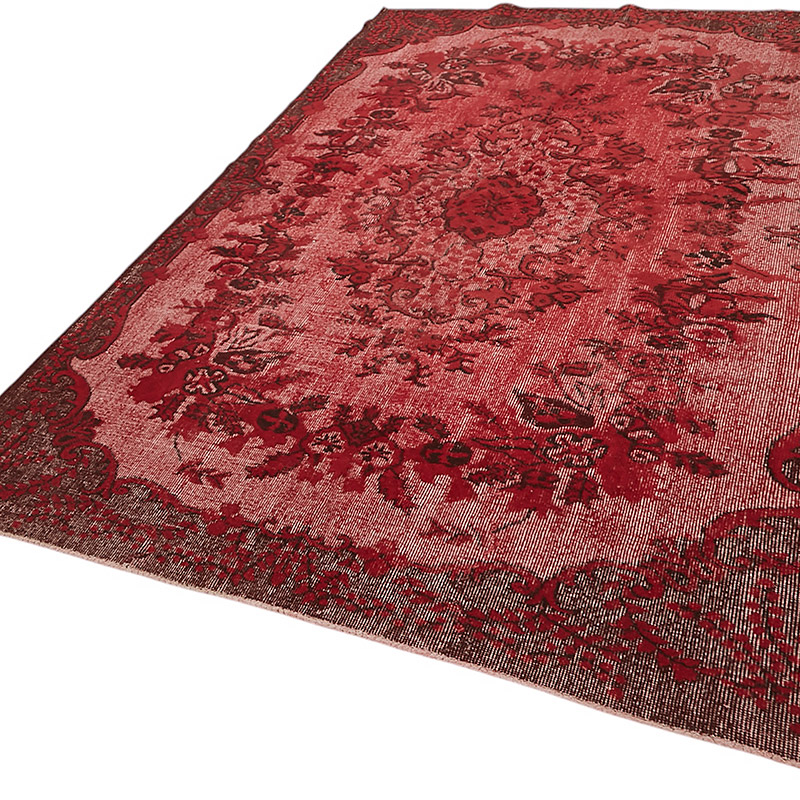 Alfombra Tallada a Mano Sobre Teñida - 180 cm x 278 cm - K0080781