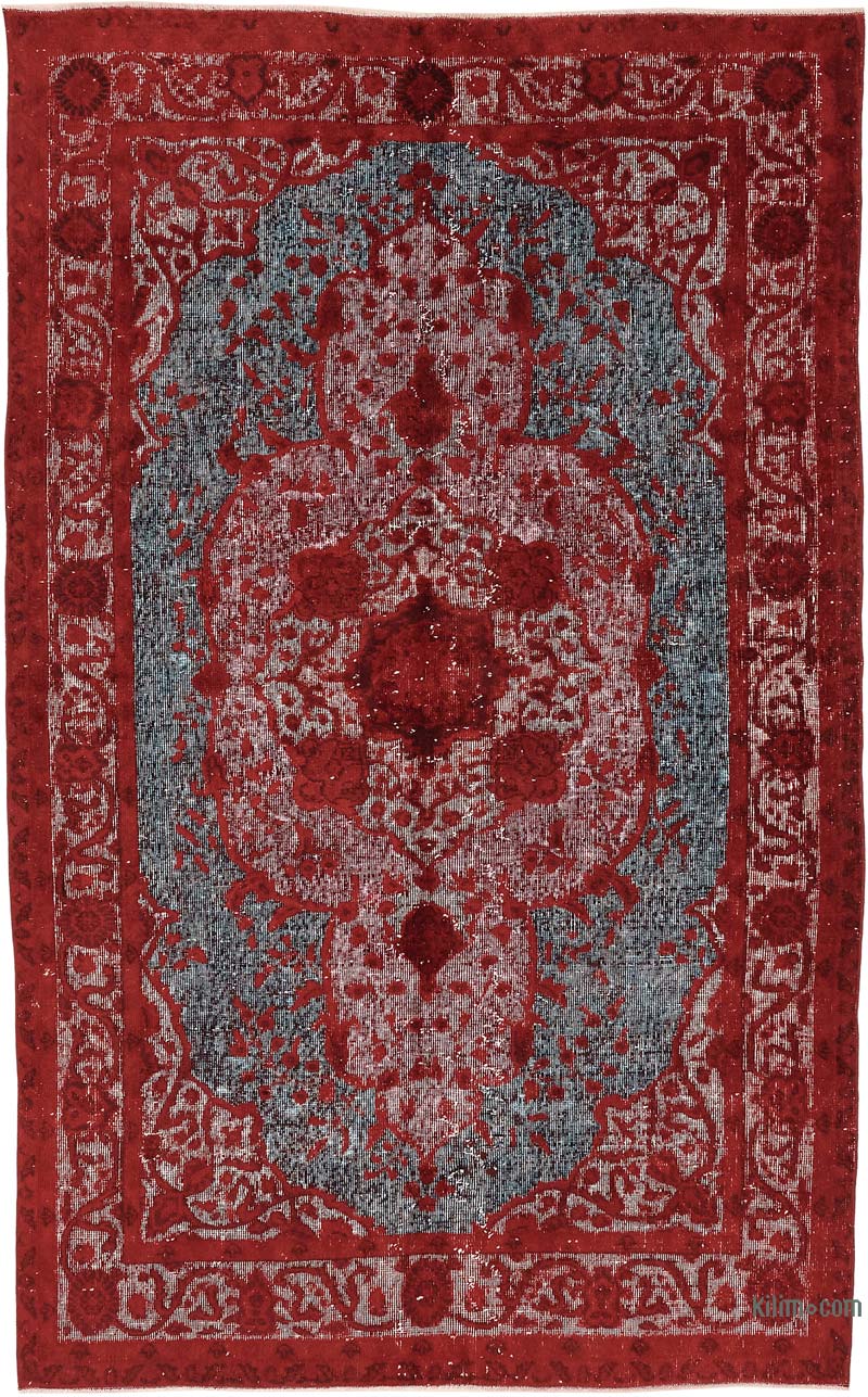 El Oyması Boyalı Halı - 153 cm x 248 cm - K0080783