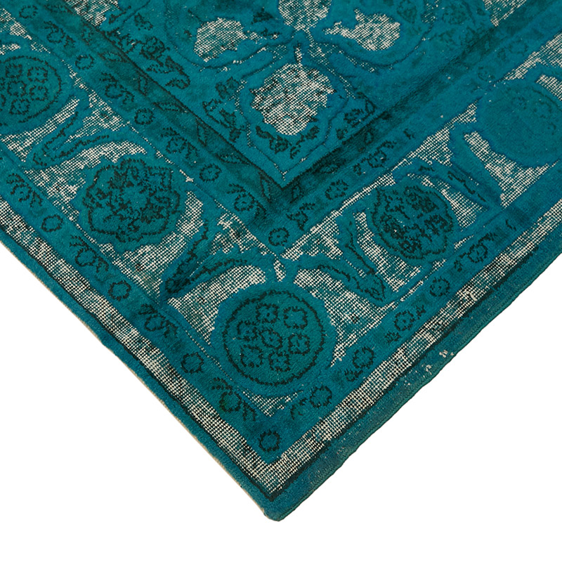 Hand Carved Over-Dyed Rug - 7' 4" x 11' 9" (88" x 141") - K0080785