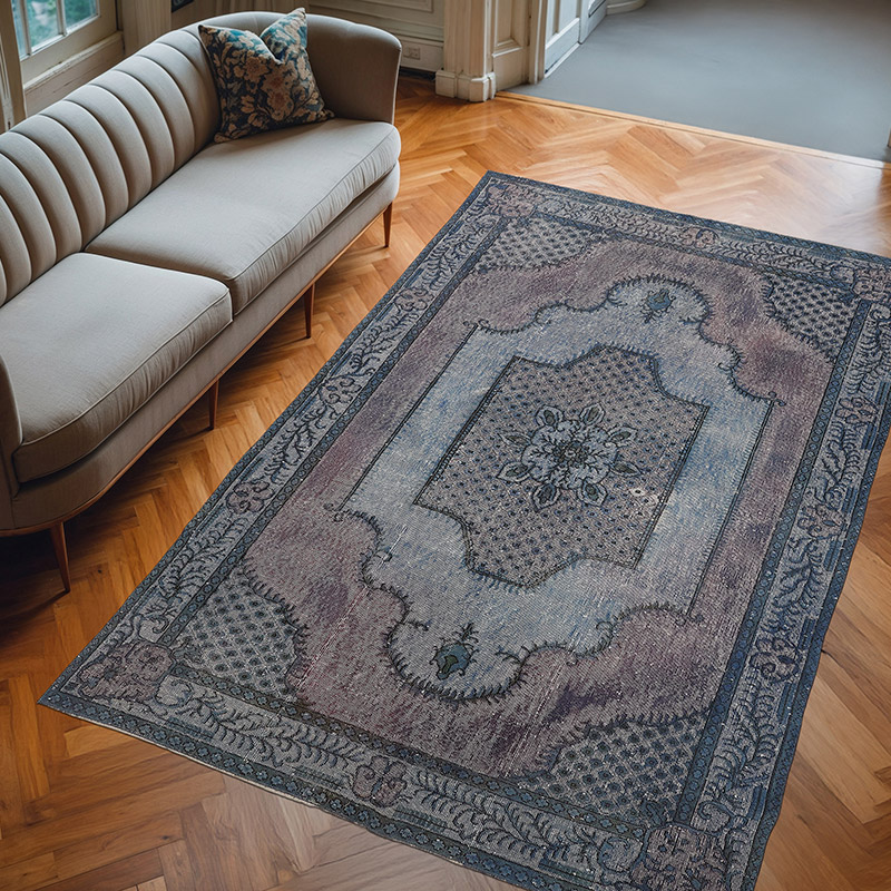 El Oyması Boyalı Halı - 191 cm x 300 cm - K0080787