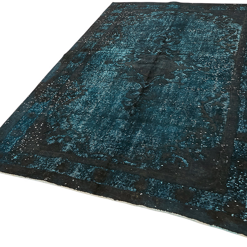 Hand Carved Over-Dyed Rug - 5' 2" x 8' 4" (62" x 100") - K0080788