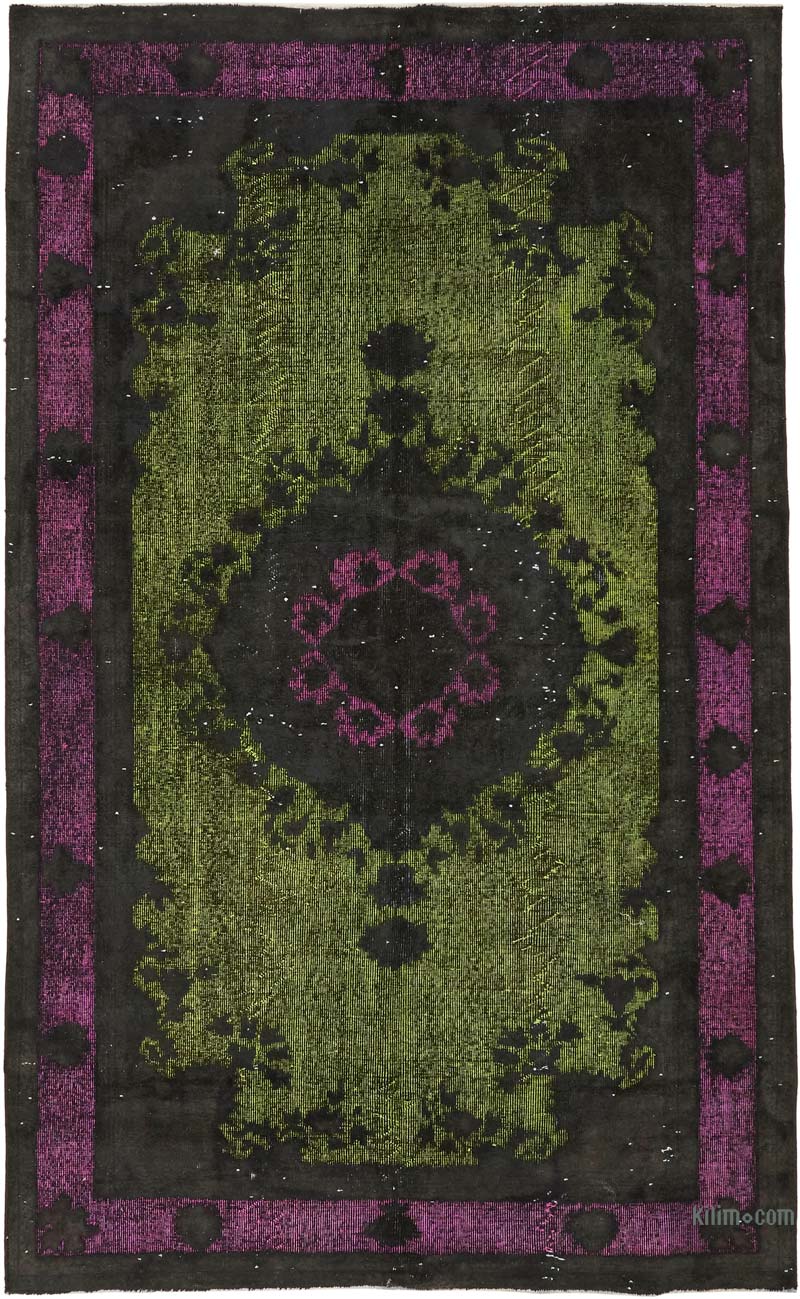 El Oyması Boyalı Halı - 168 cm x 282 cm - K0080790