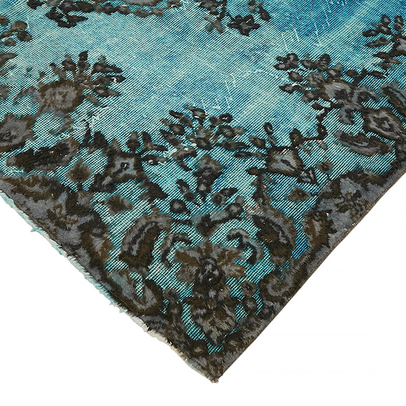 Hand Carved Over-Dyed Rug - 5' 11" x 9' 5" (71" x 113") - K0080791