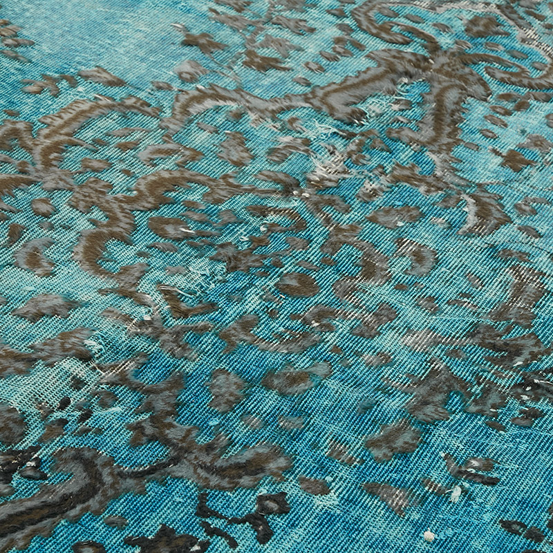 Hand Carved Over-Dyed Rug - 5' 11" x 9' 5" (71" x 113") - K0080791