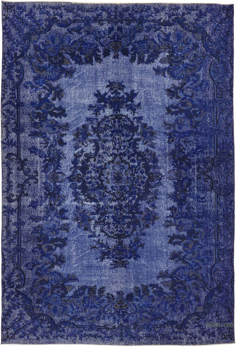 El Oyması Boyalı Halı - 201 cm x 293 cm - K0080799