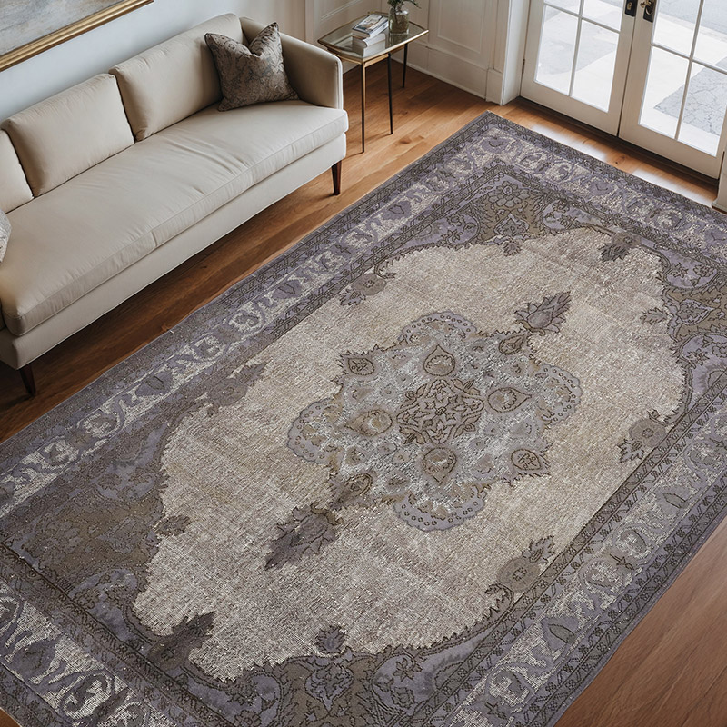 El Oyması Boyalı Halı - 210 cm x 321 cm - K0080802