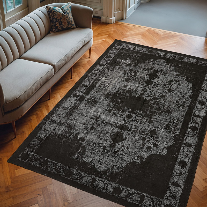 El Oyması Boyalı Halı - 206 cm x 295 cm - K0080803