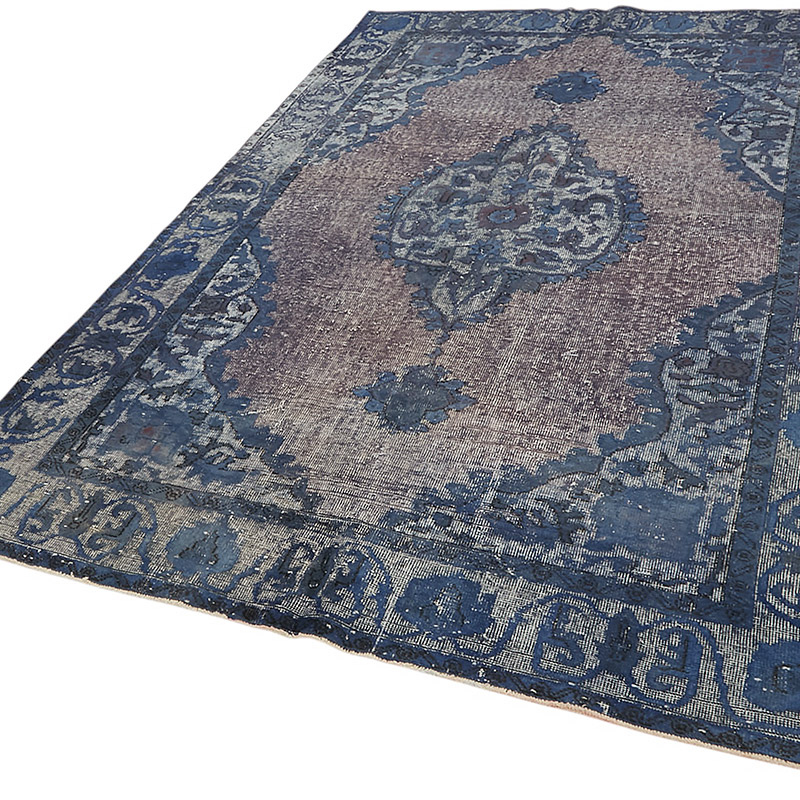 Alfombra Tallada a Mano Sobre Teñida - 176 cm x 276 cm - K0080806