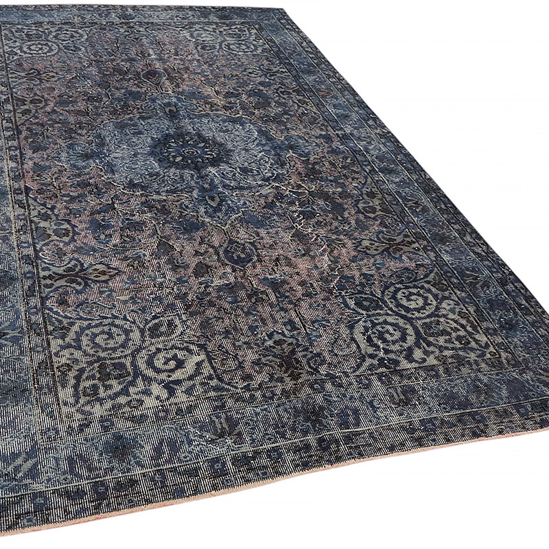 Hand Carved Over-Dyed Rug - 5' 5" x 8' 10" (65" x 106") - K0080808