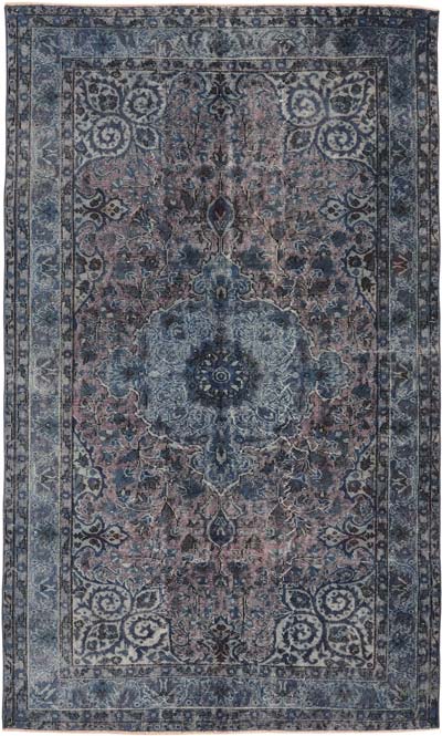 El Oyması Boyalı Halı - 164 cm x 270 cm