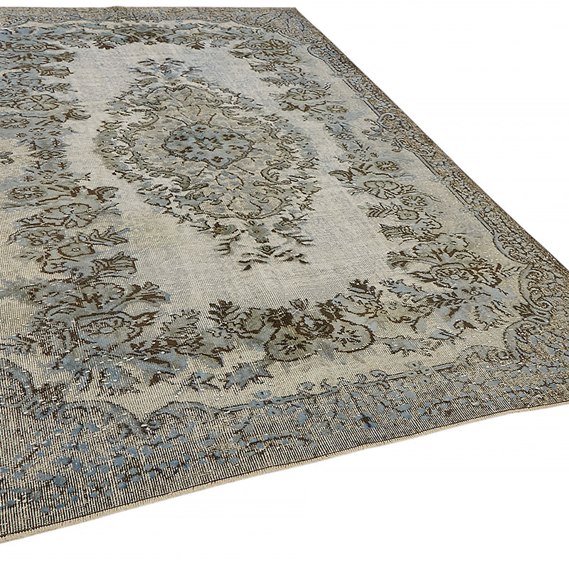 El Oyması Boyalı Halı - 196 cm x 287 cm - K0080810