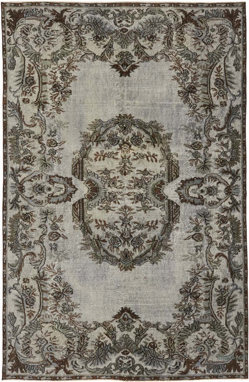 El Oyması Boyalı Halı - 174 cm x 272 cm - K0080811