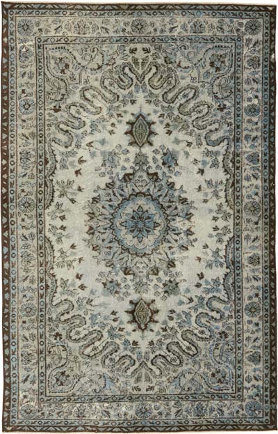 El Oyması Boyalı Halı - 165 cm x 263 cm