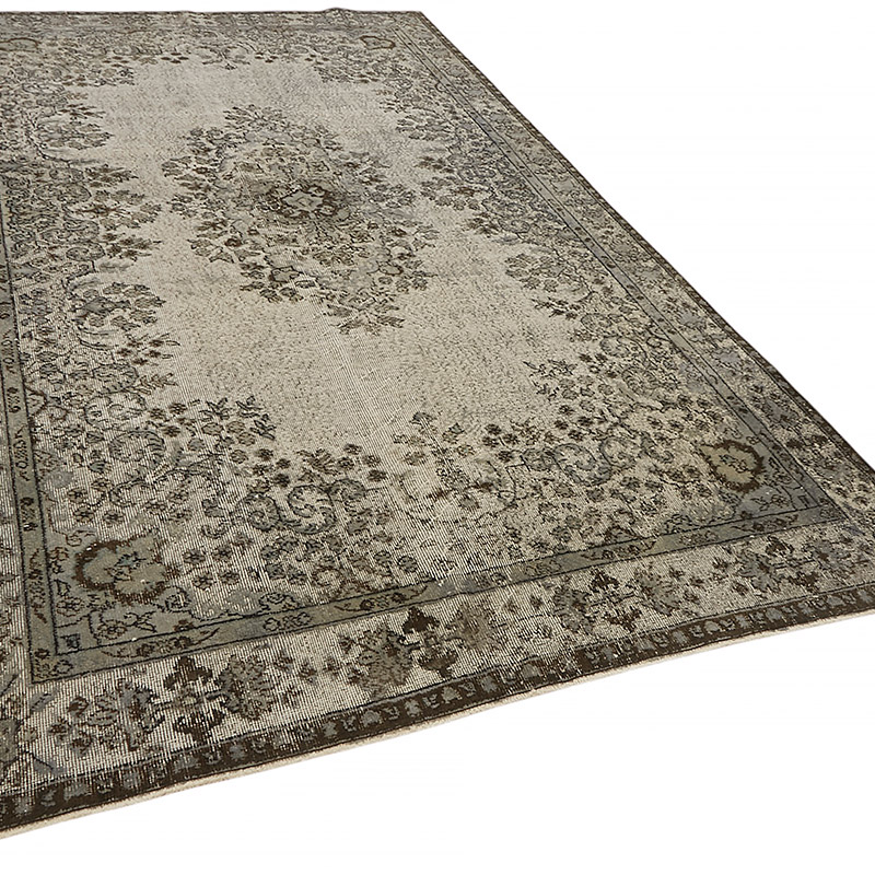 El Oyması Boyalı Halı - 191 cm x 334 cm - K0080813