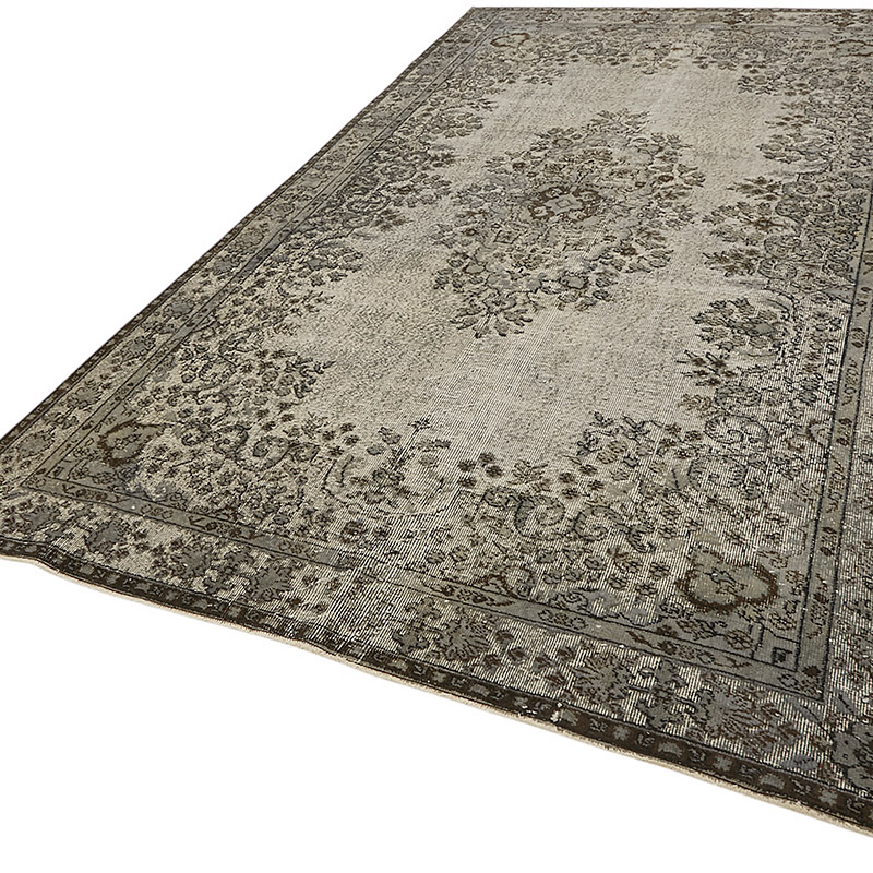 El Oyması Boyalı Halı - 191 cm x 334 cm - K0080813