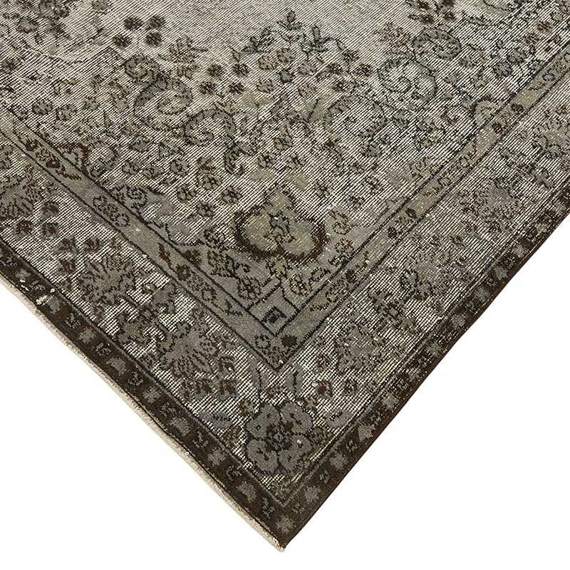 El Oyması Boyalı Halı - 191 cm x 334 cm - K0080813