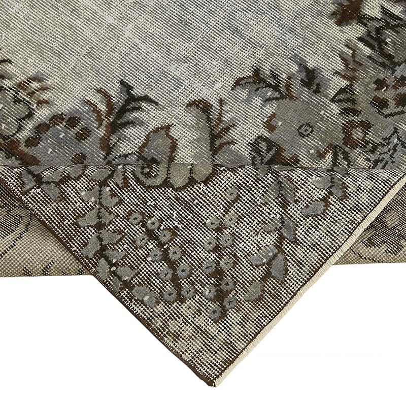 Alfombra Tallada a Mano Sobre Teñida - 182 cm x 294 cm - K0080814