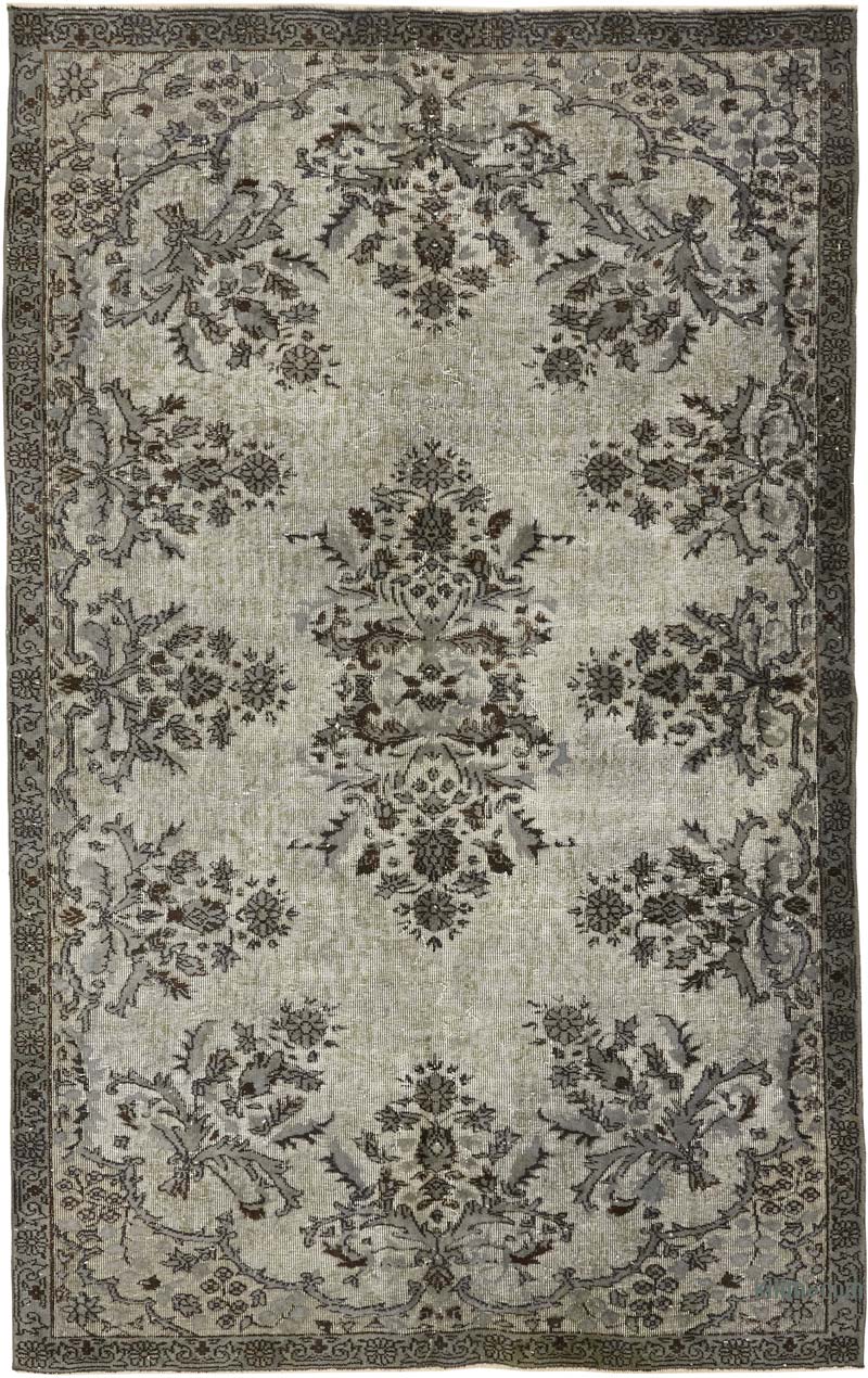 El Oyması Boyalı Halı - 162 cm x 262 cm - K0080816
