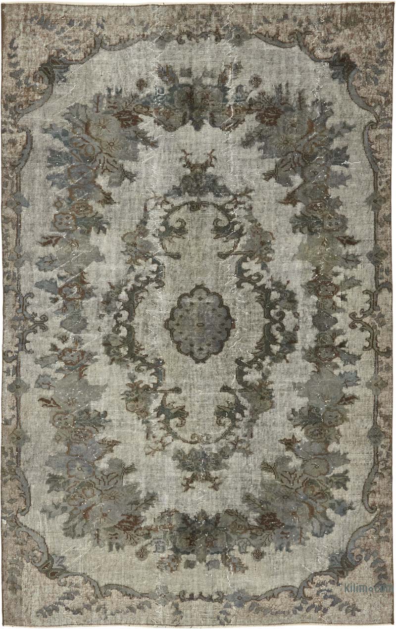 El Oyması Boyalı Halı - 171 cm x 273 cm - K0080817