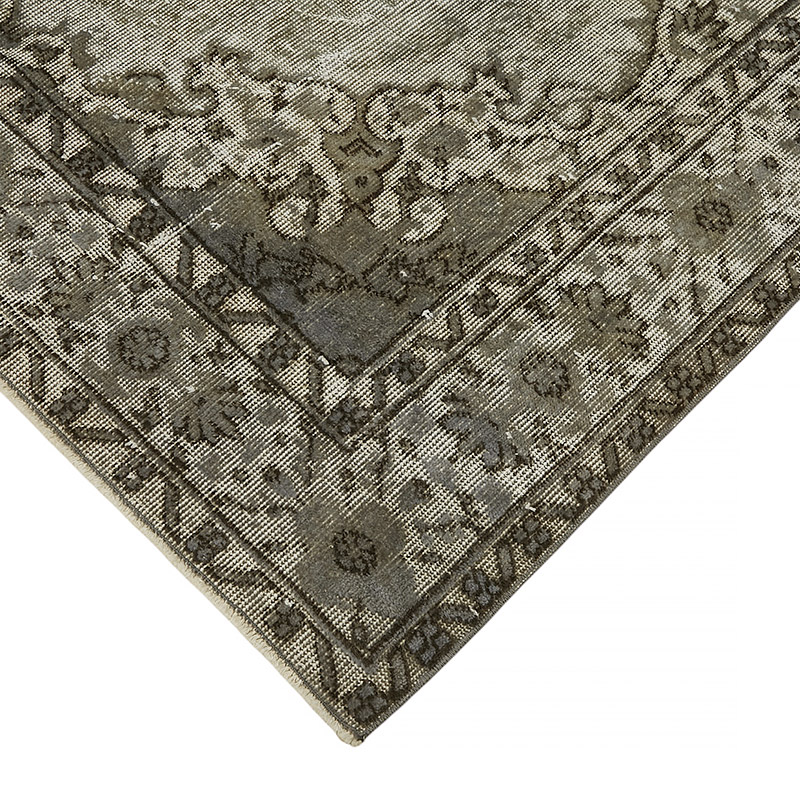 Hand Carved Over-Dyed Rug - 5' 7" x 9' 5" (67" x 113") - K0080820