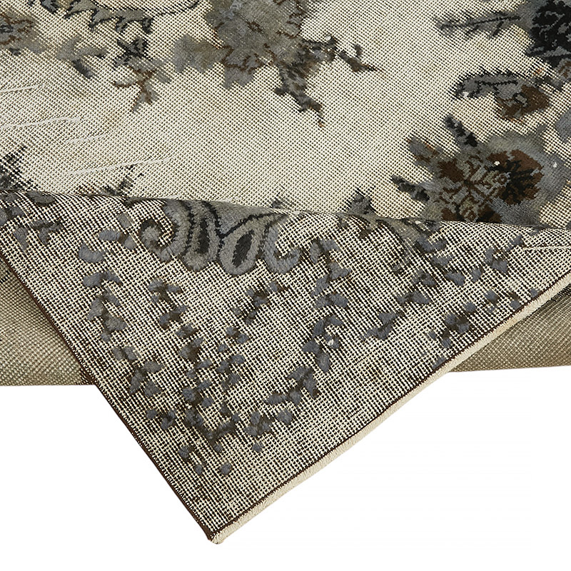 Hand Carved Over-Dyed Rug - 5' 7" x 9' 11" (67" x 119") - K0080821