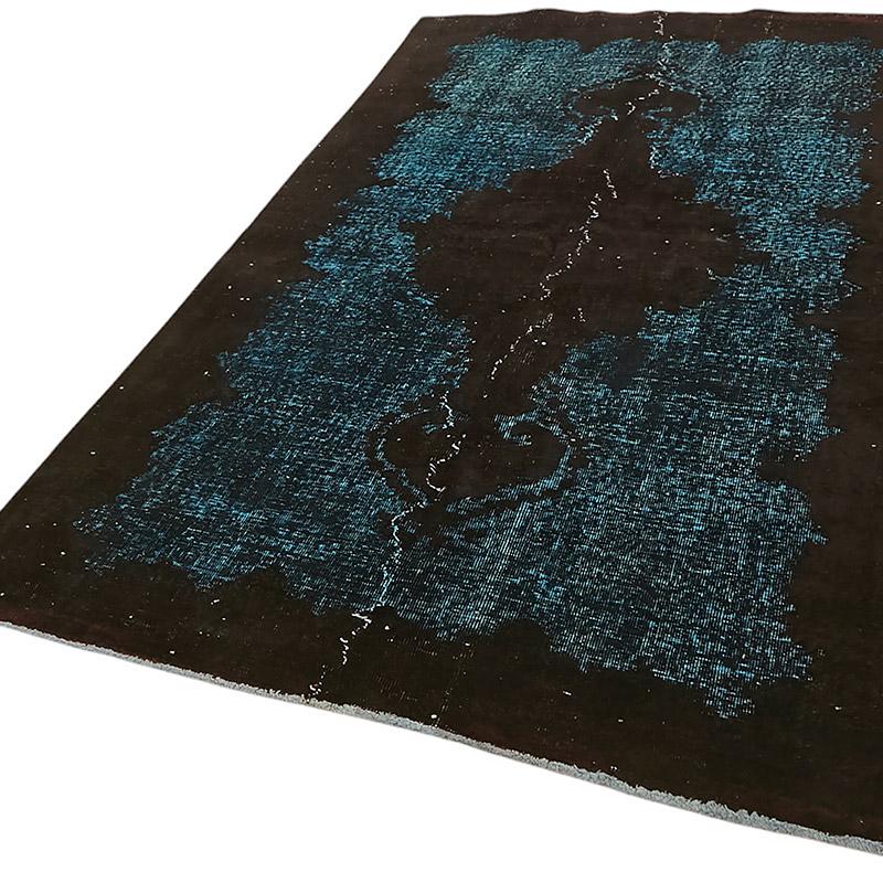 Hand Carved Over-Dyed Rug - 4' 11" x 8' 4" (59" x 100") - K0080822