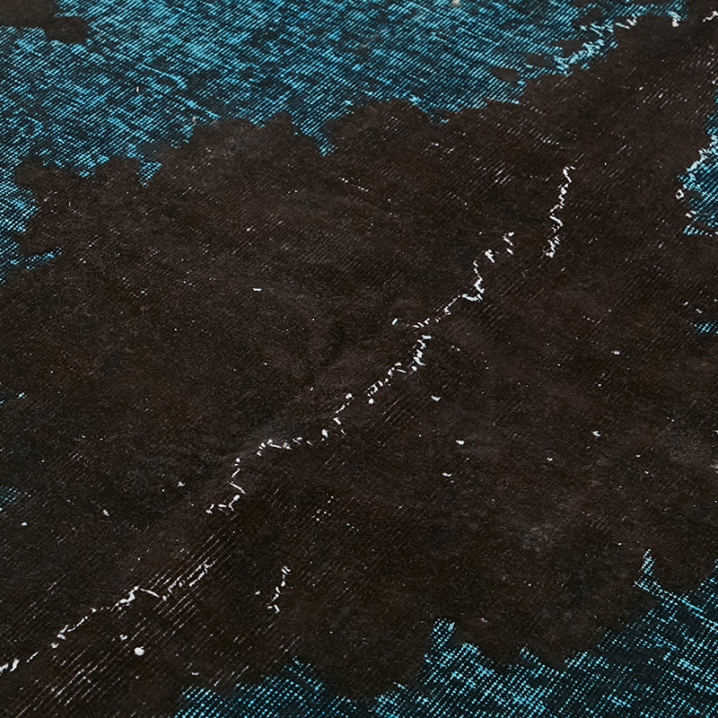 Hand Carved Over-Dyed Rug - 4' 11" x 8' 4" (59" x 100") - K0080822
