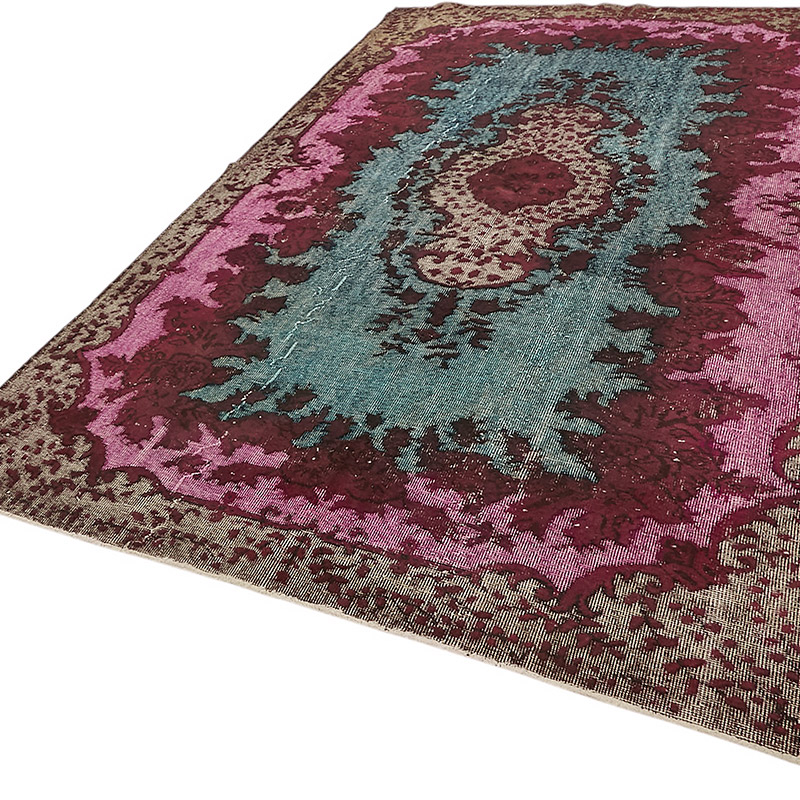 El Oyması Boyalı Halı - 187 cm x 298 cm - K0080824