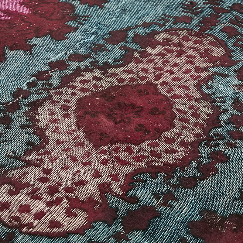 El Oyması Boyalı Halı - 187 cm x 298 cm - K0080824