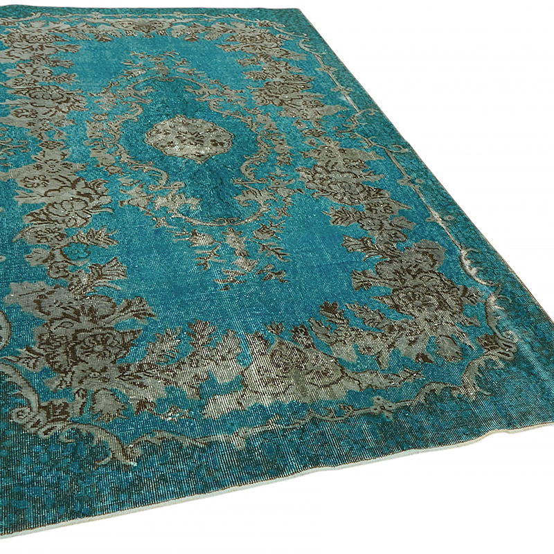 El Oyması Boyalı Halı - 147 cm x 262 cm - K0080825