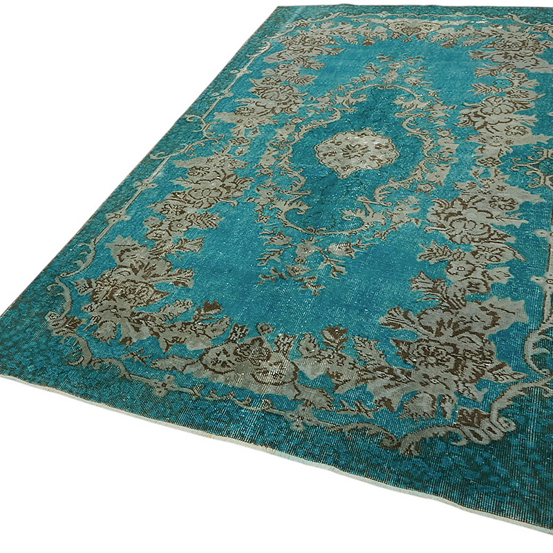 El Oyması Boyalı Halı - 147 cm x 262 cm - K0080825