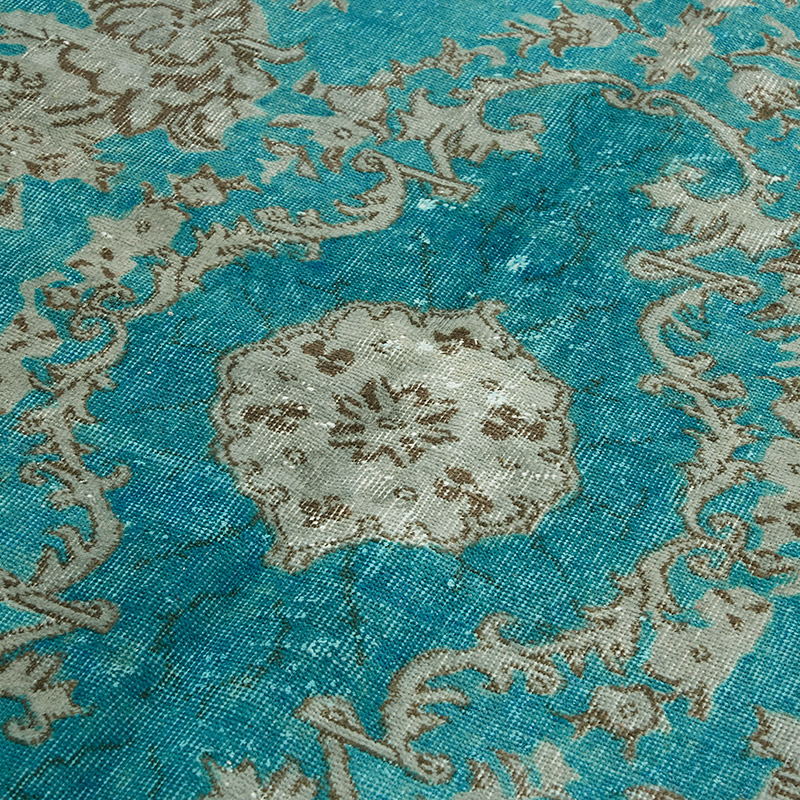 El Oyması Boyalı Halı - 147 cm x 262 cm - K0080825