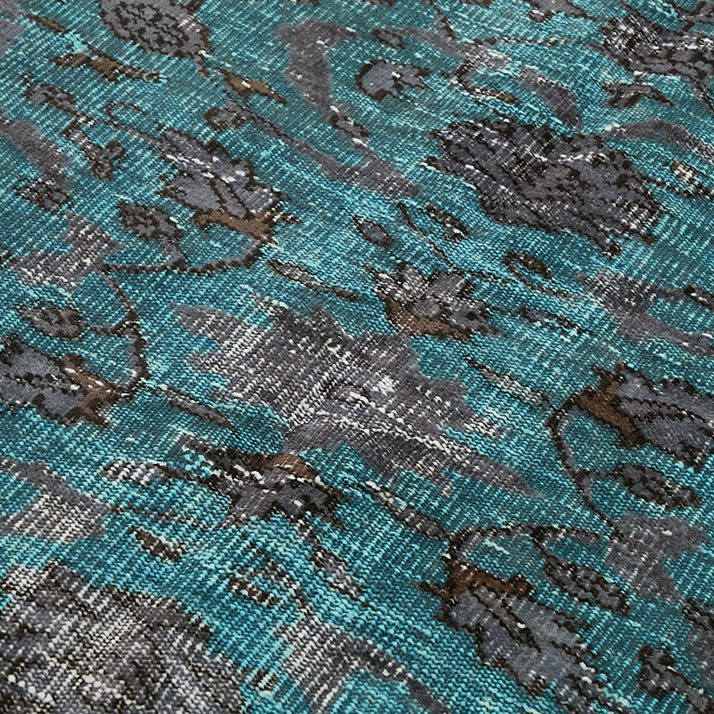 Alfombra Tallada a Mano Sobre Teñida - 162 cm x 277 cm - K0080826